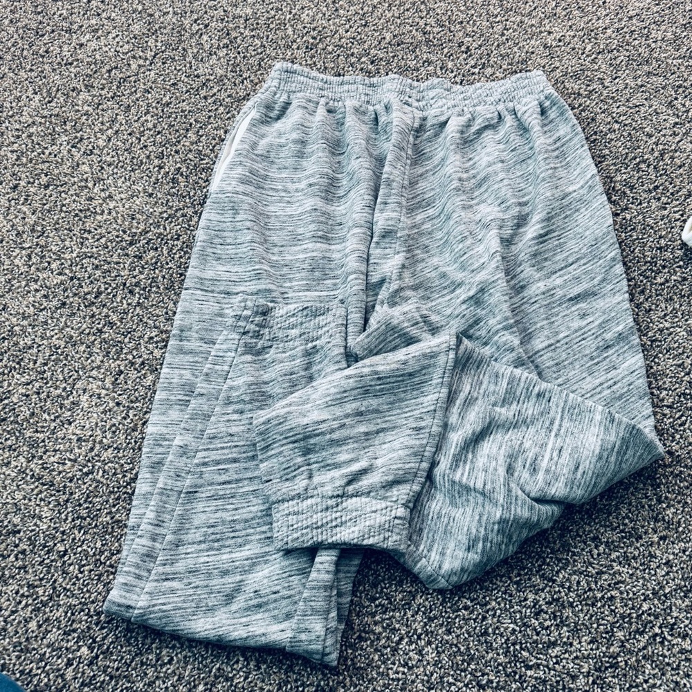 PINK Victoria's Secret Gray Track Pants with Elastic Waistband